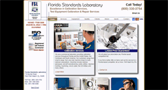 Desktop Screenshot of floridastandardslab.com